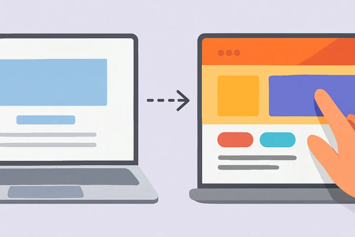 Kết luận: Website mẫu để khởi đầu – website tùy chỉnh để phát triển