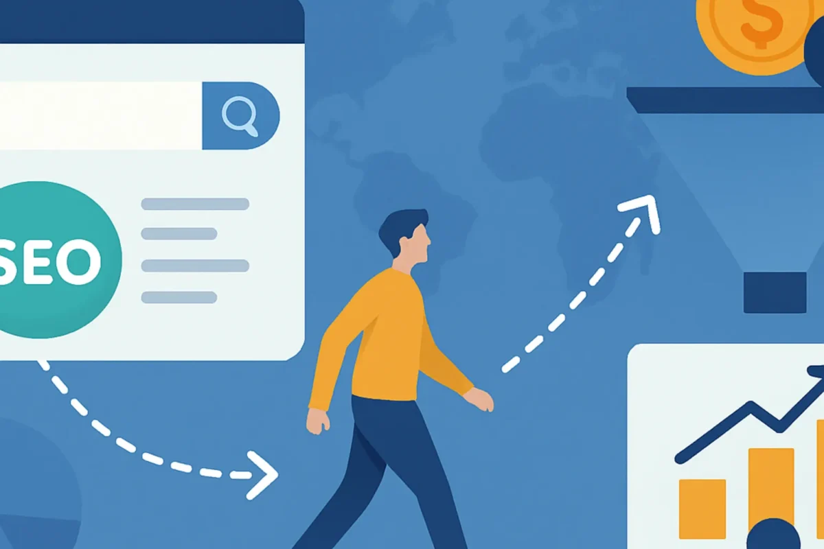 Thiết kế hành trình và chuyển đổi cho SEO thị trường